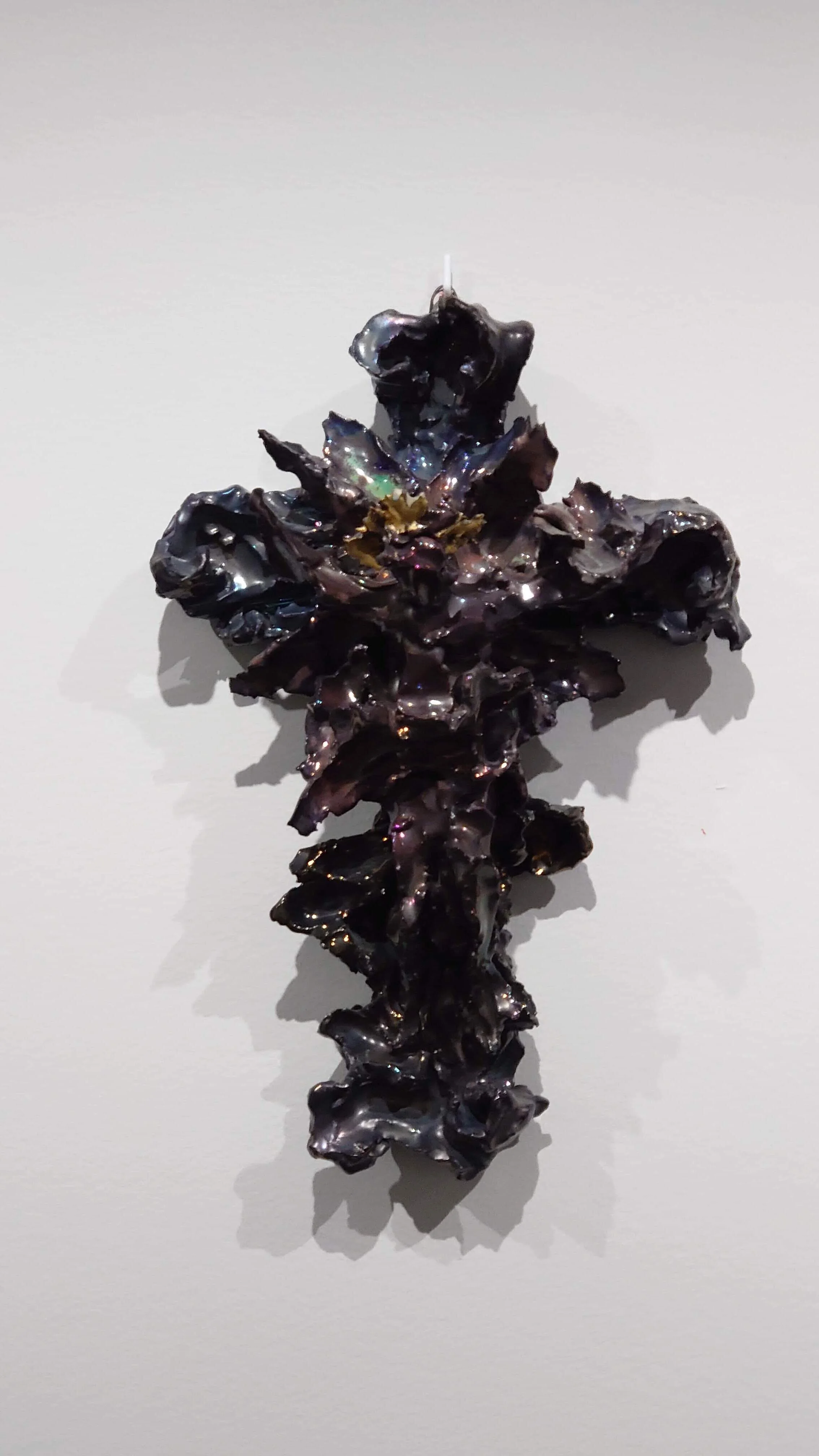 Cross — Lucio Fontana, 1950s