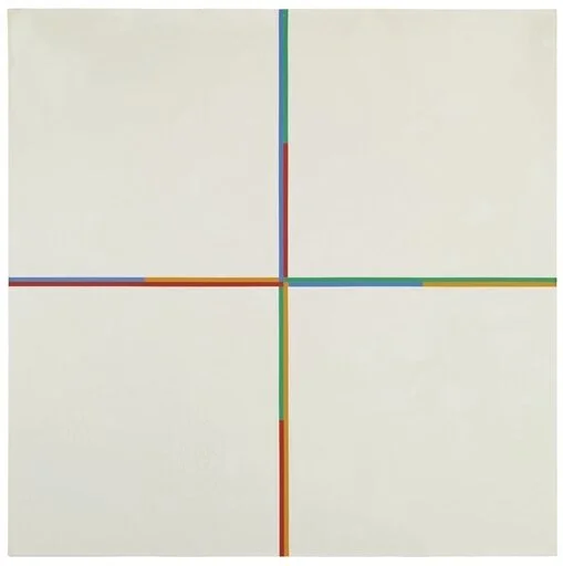 Vier weisser Felder — Max Bill, 1969