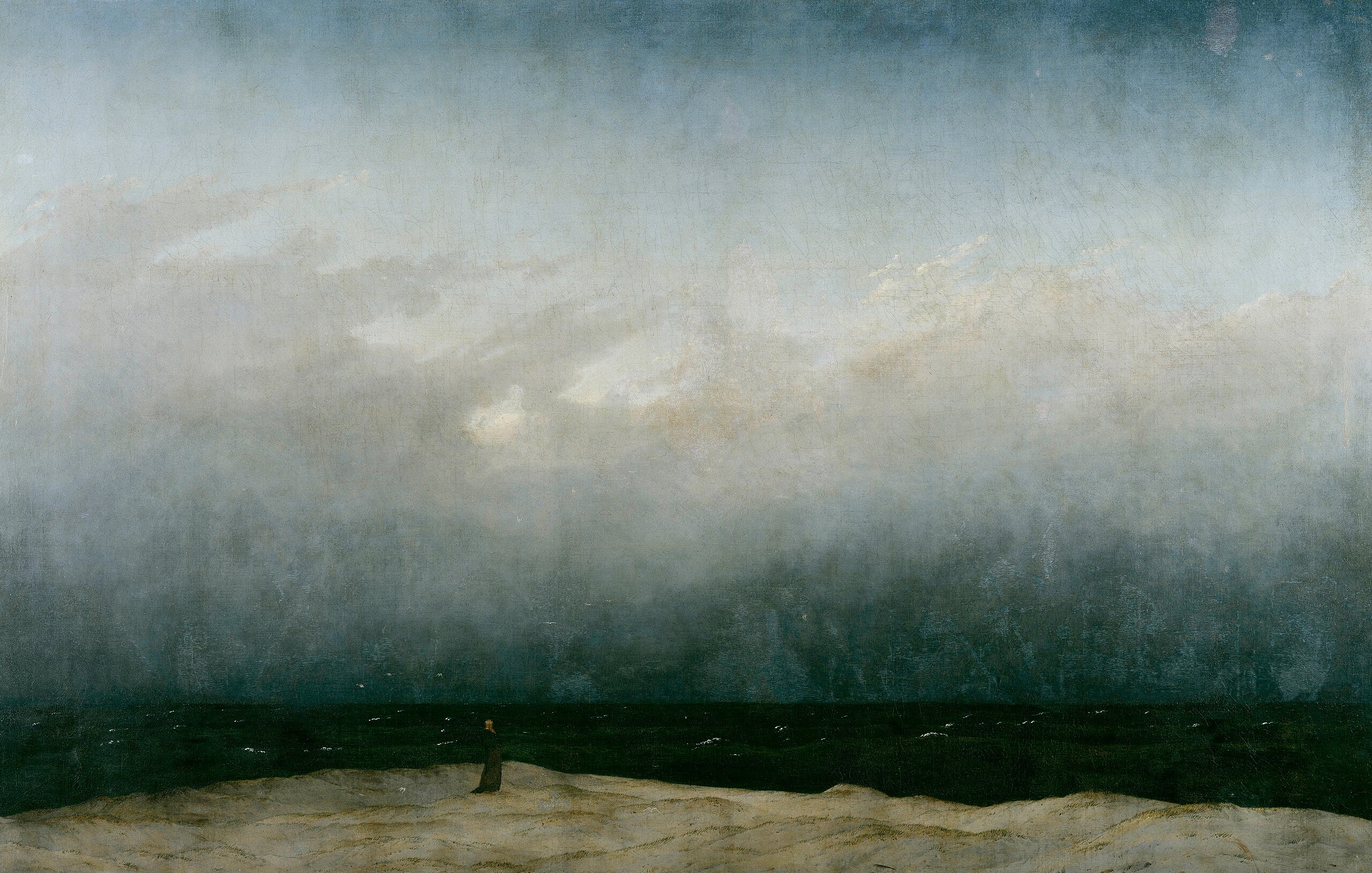 Caspar David Friedrich, The Monk by the Sea