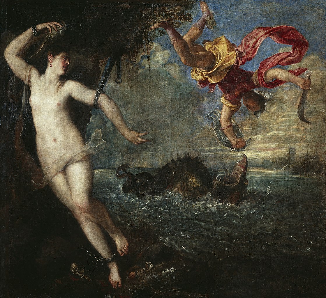 Tiziano Vecellio, Perseus and Andromeda