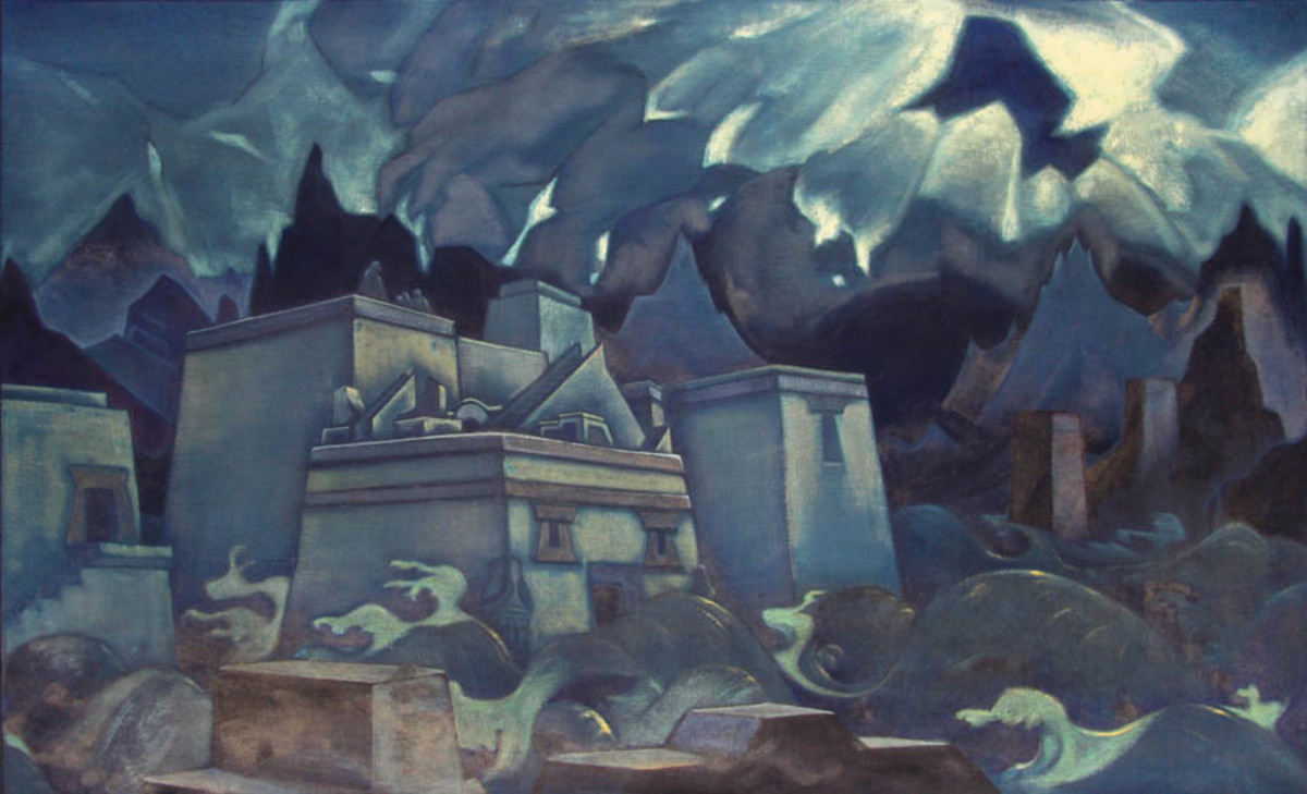 Nicholas Roerich, The Destruction of Atlantis