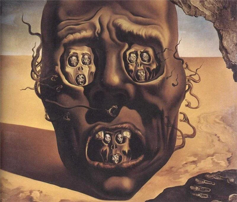 The Face of War — Salvador Dalí, 1940