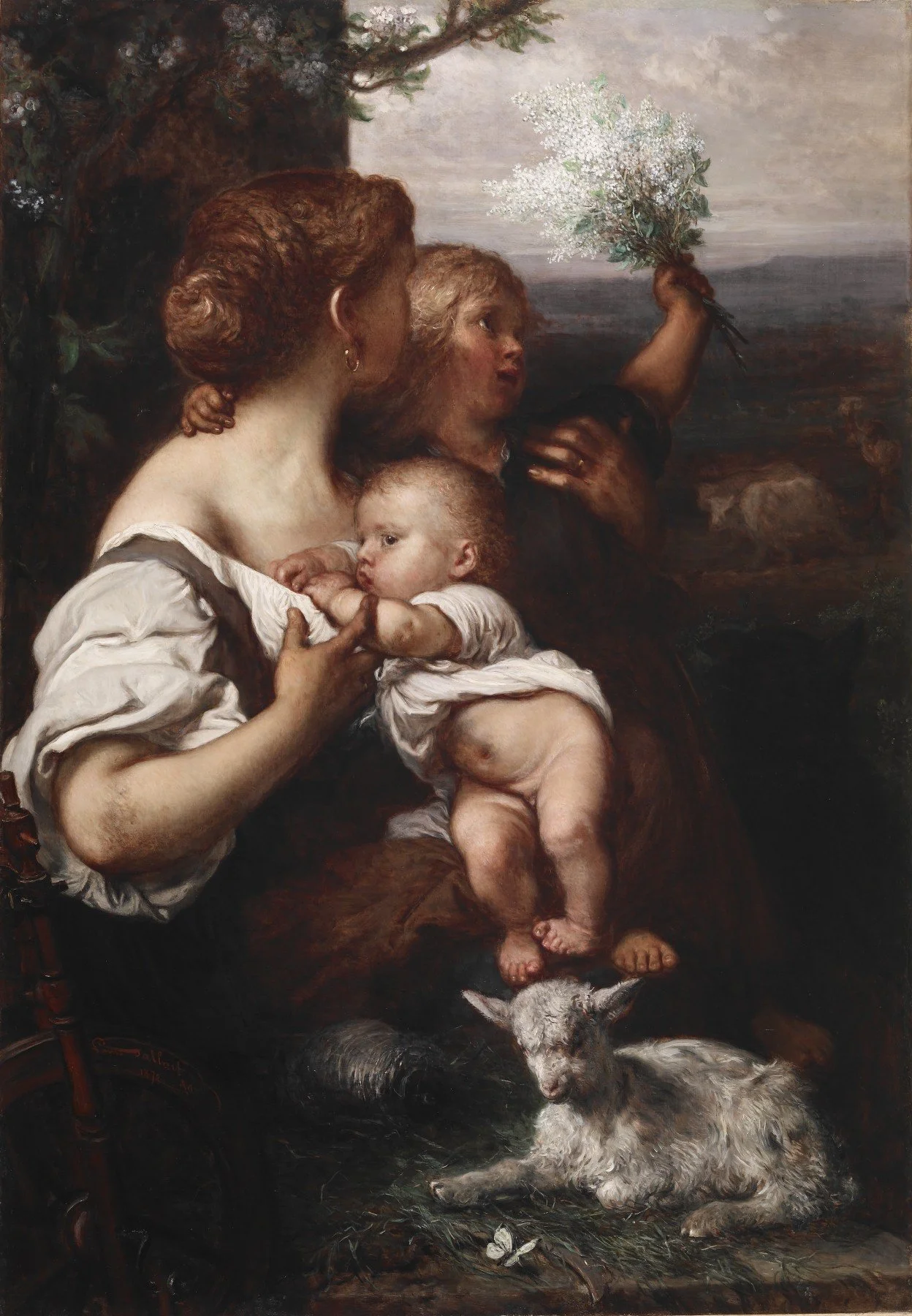 Peace — Louis Gallait, 1872