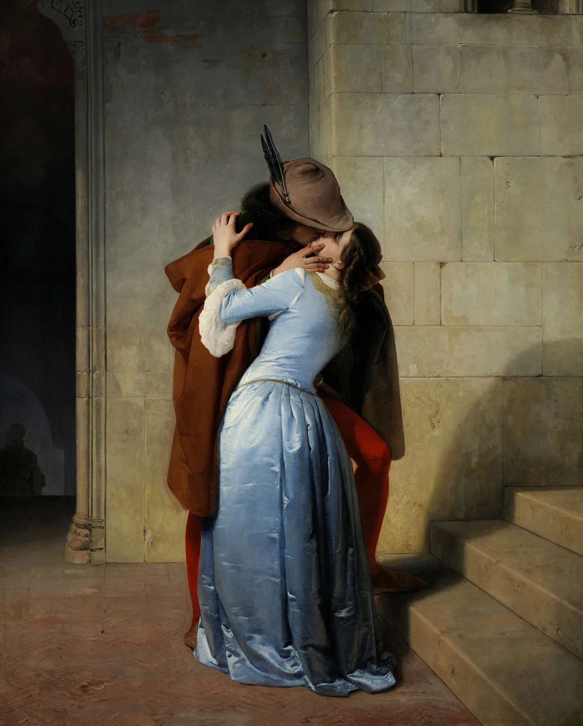Il bacio (The Kiss) — Francesco Hayez, 1859