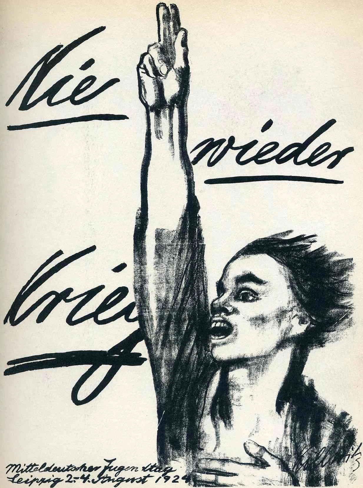 Never Again War — Käthe Kollwitz, 1924