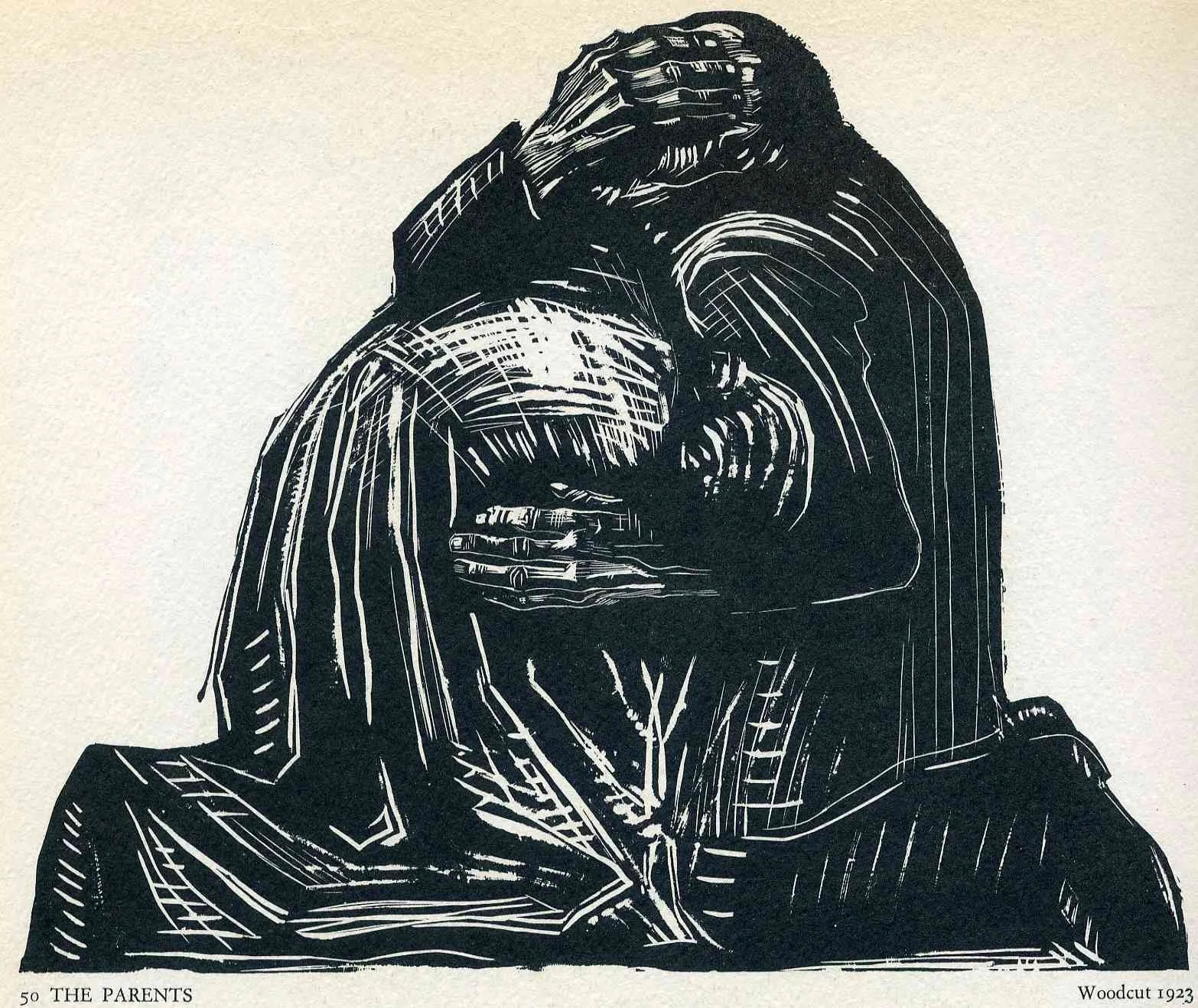 The Parents — Käthe Kollwitz, 1922