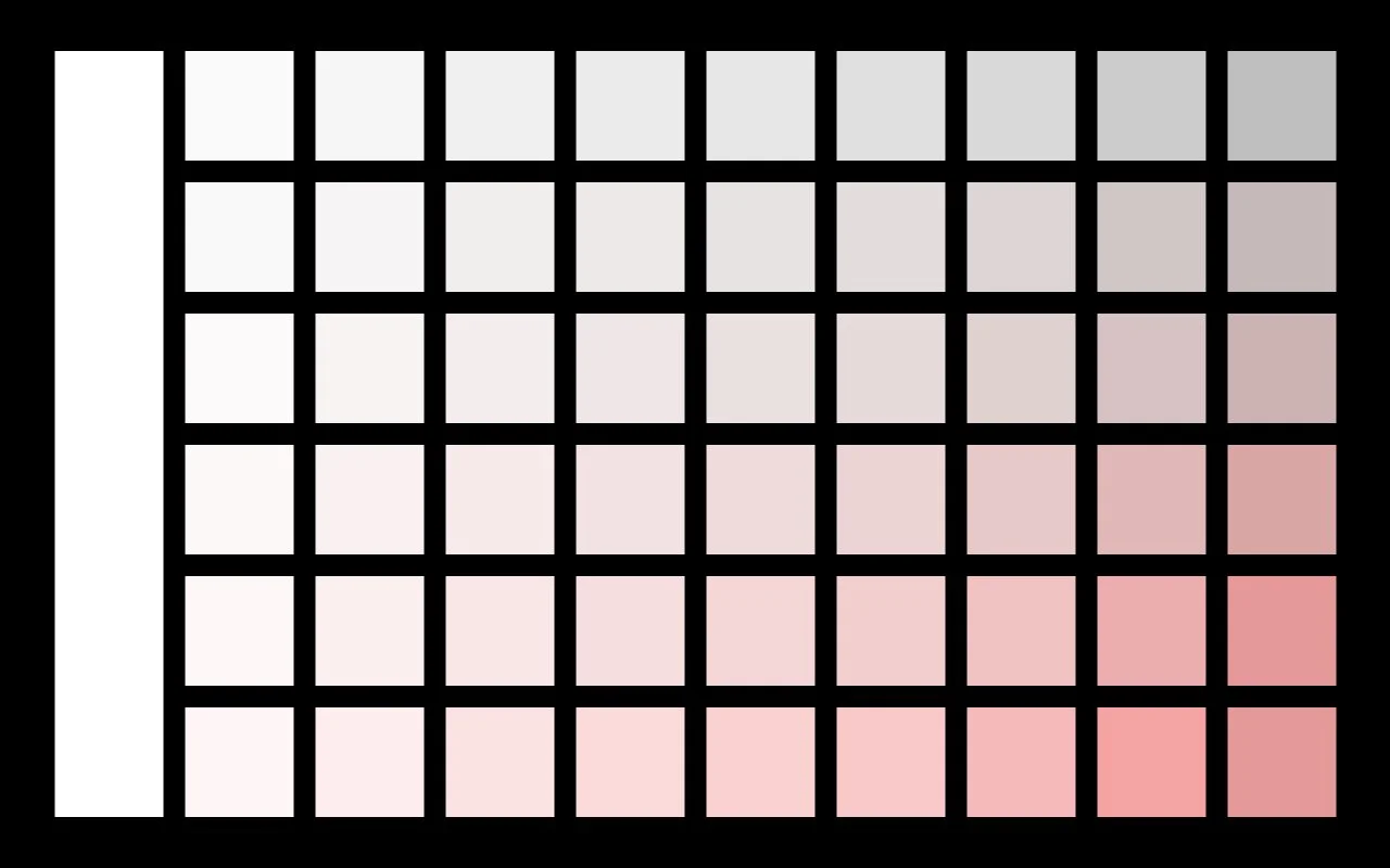 Color experiment — black background