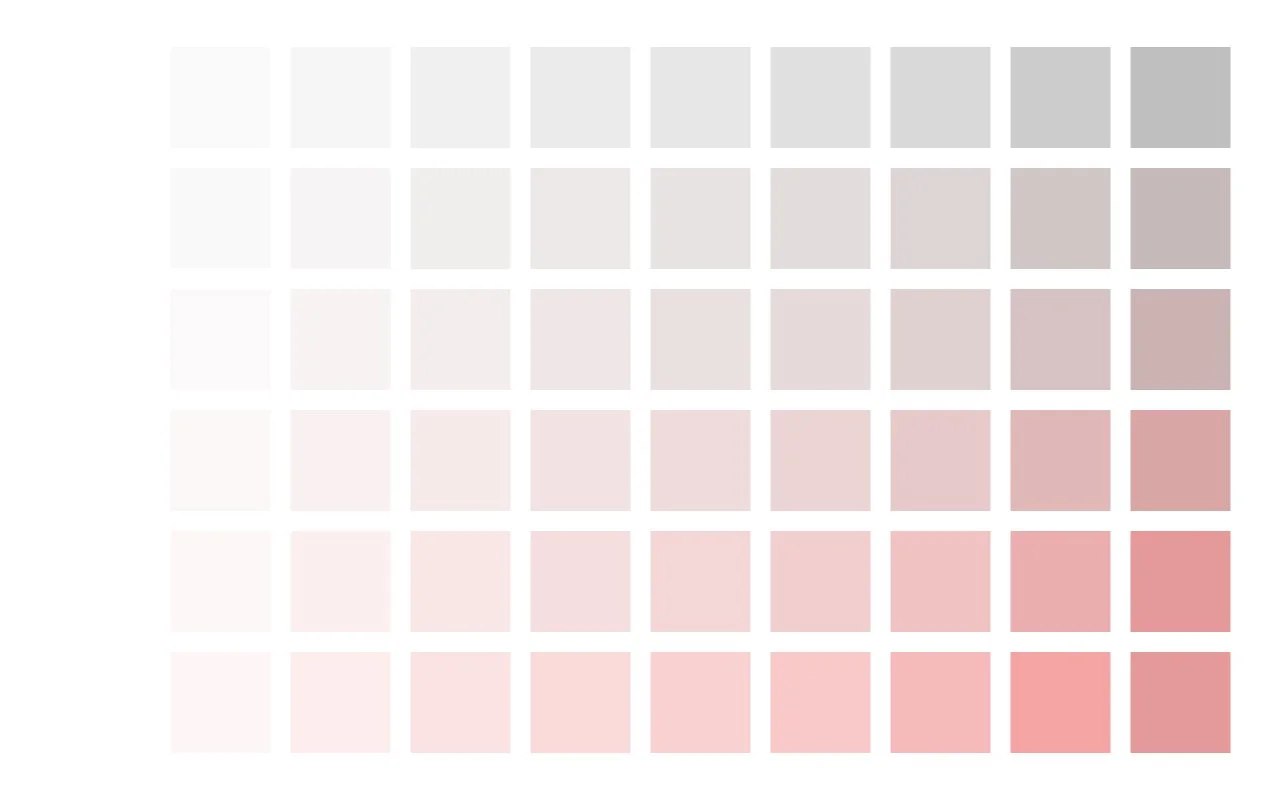 Color experiment — white background